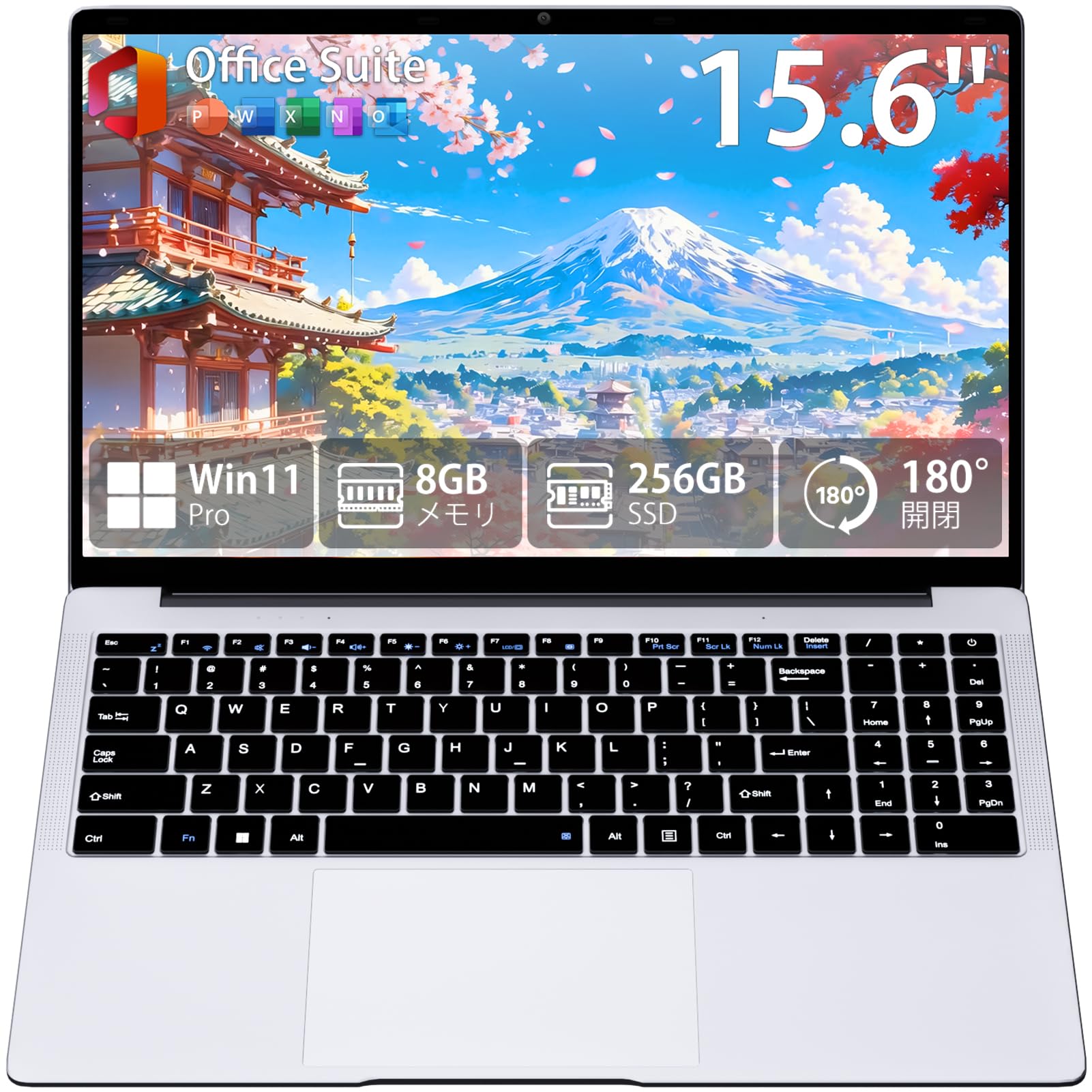 Amazon.co.jp: Moxalc 15.6インチ ノートパソコン Win11 Pro Office